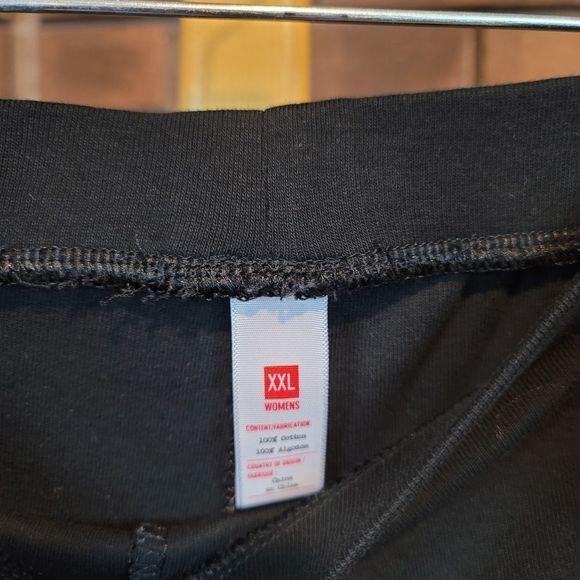 Skeleton printed jogger pajama pants pull on plus size Halloween fall pants - Picture 4 of 5